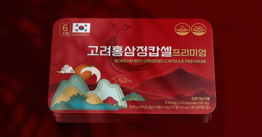 Đạm Hồng Sâm Premium Hàn Quốc (Hộp 60 Viên)