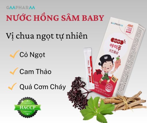 Nước Hồng Sâm Baby