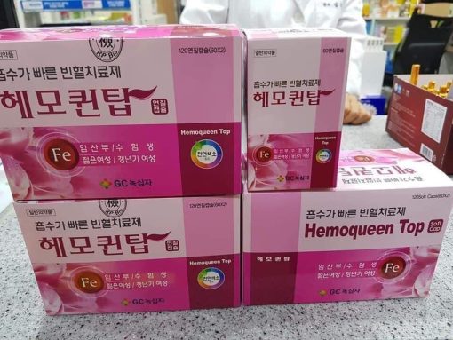 Viên Uống Bổ Sung Sắt HEMOQUEEN TOP Hàn Quốc