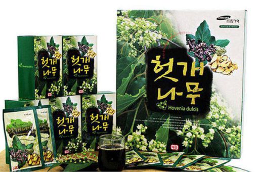 Nước Uống Bổ Gan Hàn Quốc Hovenia Taewoong Food Hộp 30 Gói